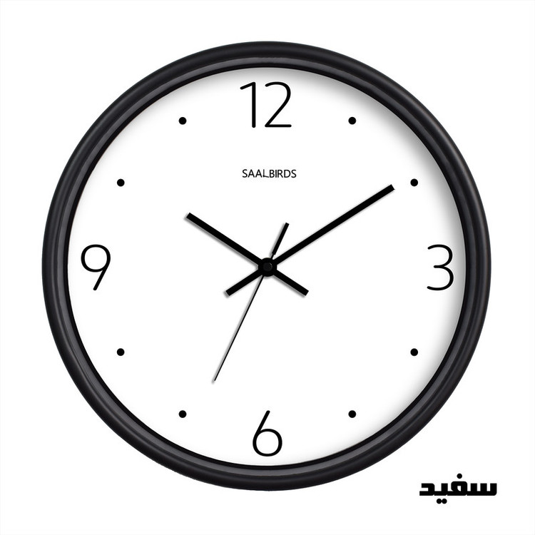 ساعت دیواری سال بردز طرح مینیمال مدل CW-760