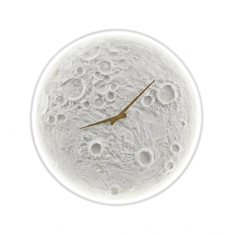 ساعت دیواری عقربه‌ای با نشانگر فانتزی مدل MOON17C