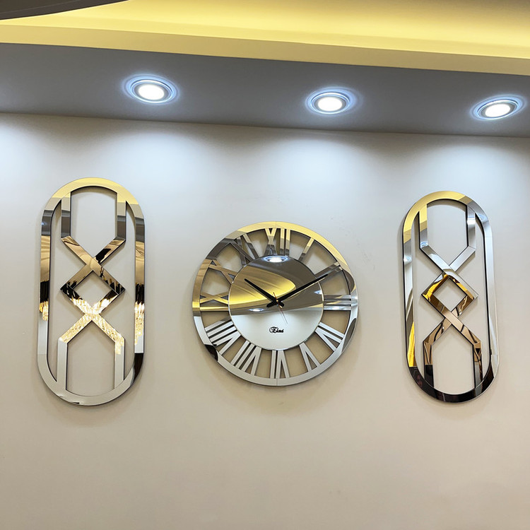 ساعت دیواری اِلِنسی مدل Helios به همراه آینه