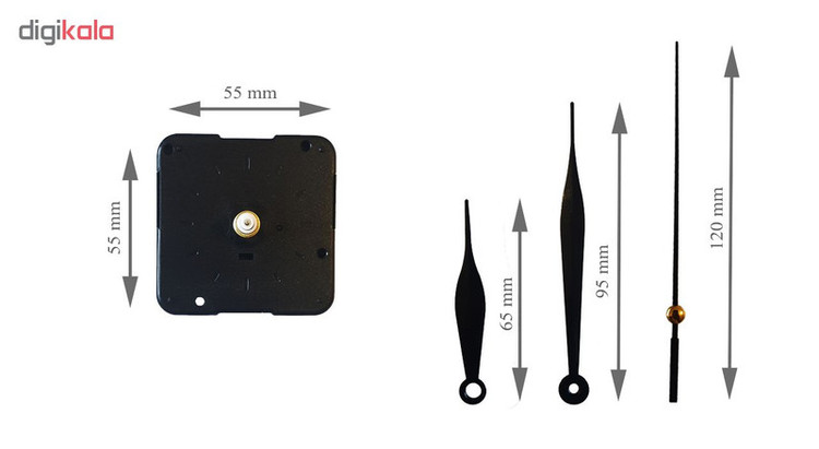 موتور آرام گرد ساعت جیا لی کد M6363