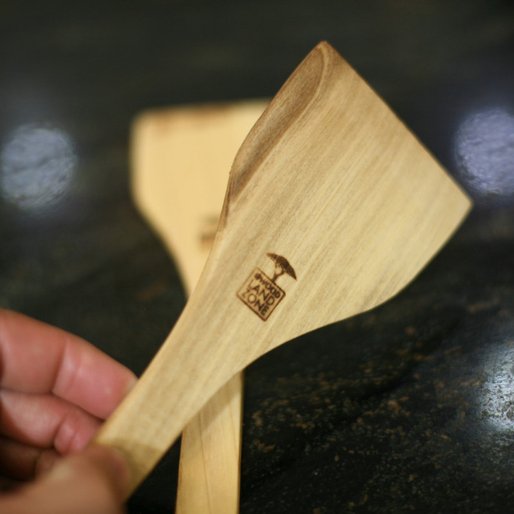 کفگیر مدل wood بسته 2 عددی