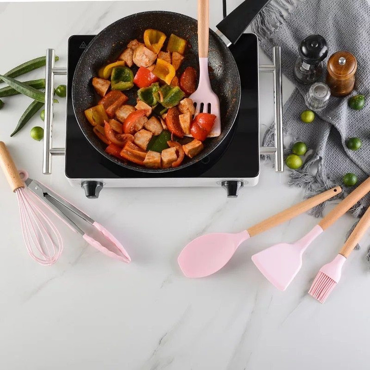سرویس کفگیر و ملاقه 12 پارچه پرنس هوم مدل KITCHEN SET