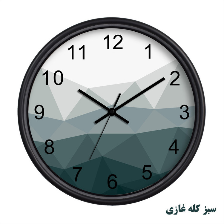 ساعت دیواری سال بردز مدل چند ضلعی CW-172