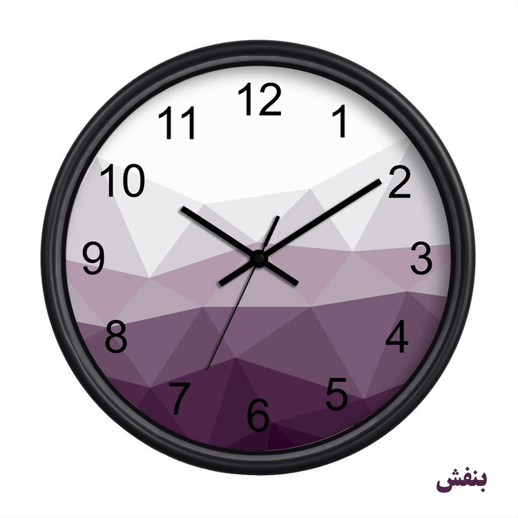 ساعت دیواری سال بردز مدل چند ضلعی CW-172