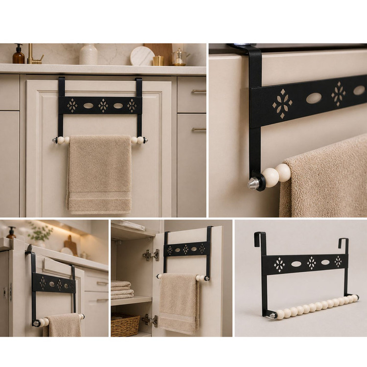 آویز حوله مدل کابینی توپ دار