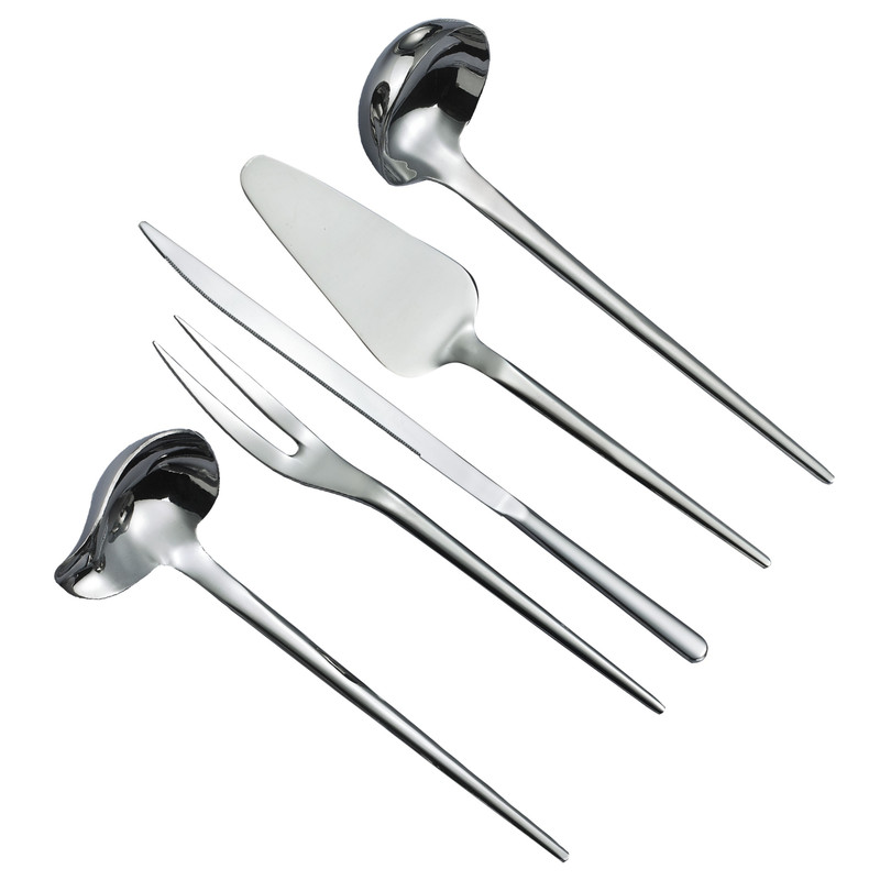 سرویس کفگیر و ملاقه 5 پارچه جی فی نی مدل G-02