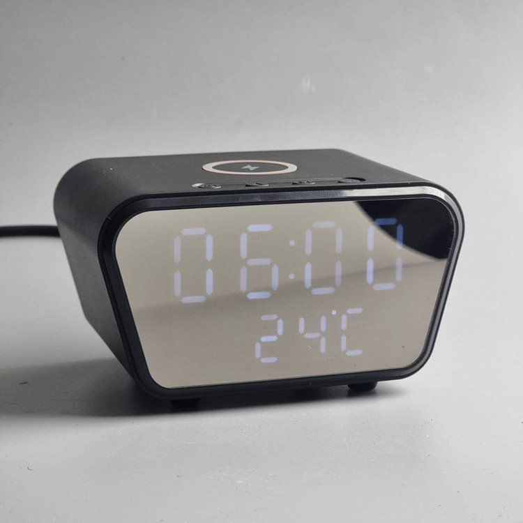 ساعت رومیزی مدل وایرلس شارژر کد AY-21