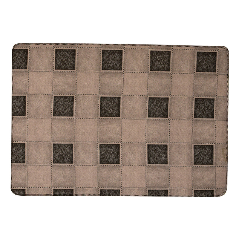 پادری مدل ضدآب طرح حصیری سایز 50x70 سانتی متر