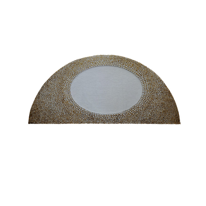 پادری مدل نیم دایره طرح کلاسیک کد 8819 سایز 90×45 سانتی متر