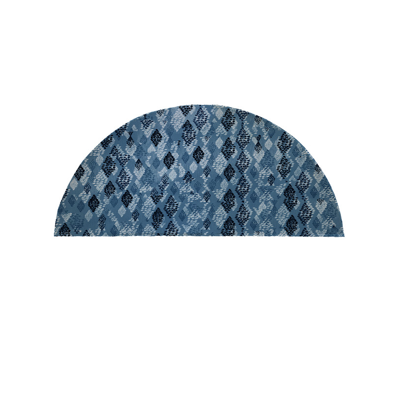 پادری مدل نیم دایره طرح کلاسیک کد 9271 سایز 90×45 سانتی متر