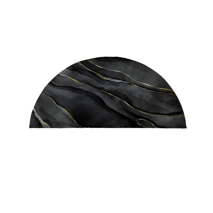 پادری مدل نیم دایره طرح سنگ کد 8393 سایز 90×45 سانتی متر