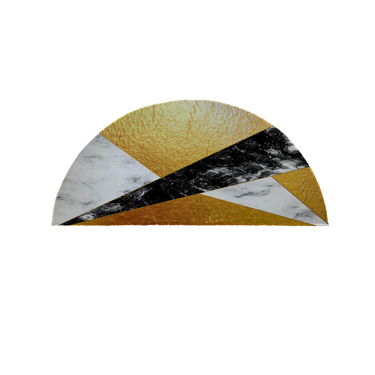 پادری مدل نیم دایره طرح کلاسیک کد 8618 سایز 90×45 سانتی متر
