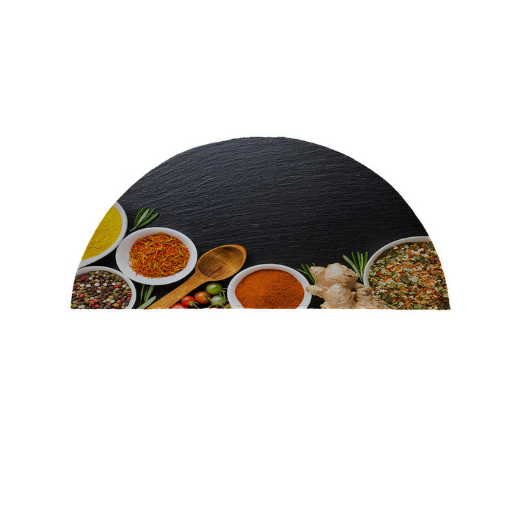 پادری مدل نیم دایره طرح آشپزخانه کد 8314 سایز 90×45 سانتی متر