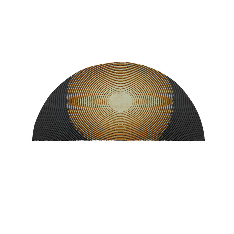 پادری مدل نیم دایره طرح کلاسیک کد 8805 سایز 90×45 سانتی متر