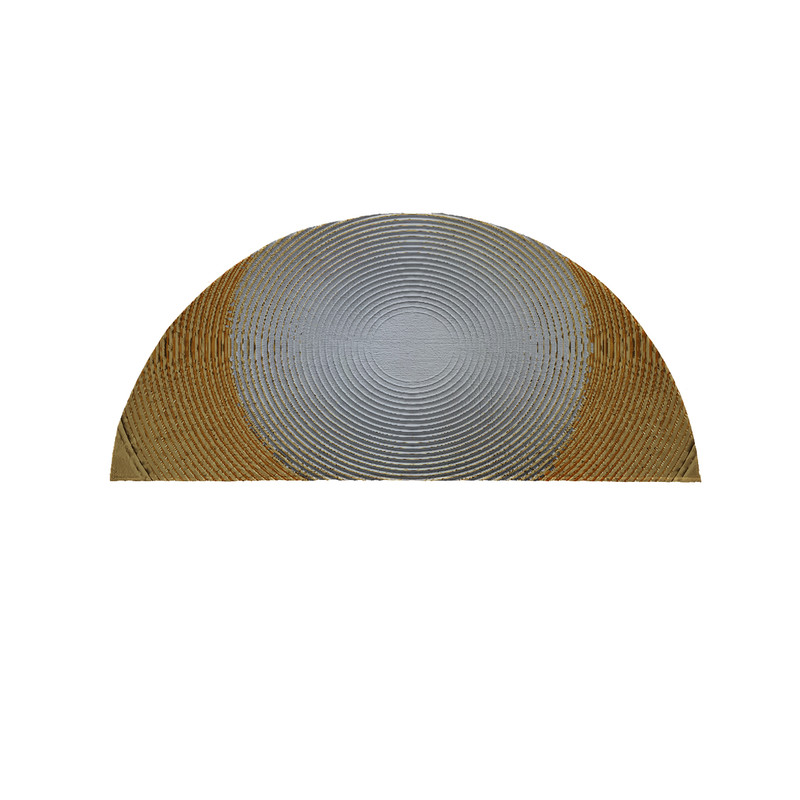 پادری مدل نیم دایره طرح کلاسیک کد 8806 سایز 90×45 سانتی متر