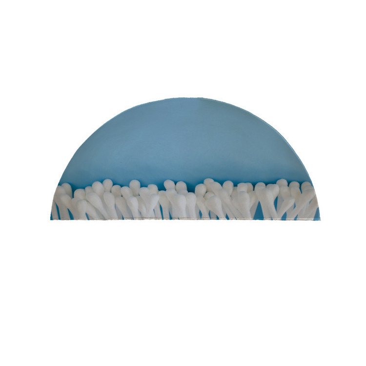 پادری مدل نیم دایره طرح گوش پاک کن کد 8139 سایز 90×45 سانتی متر
