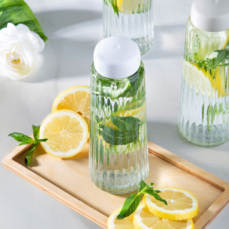 بطری شیشه ای مدل آب نیم لیتری