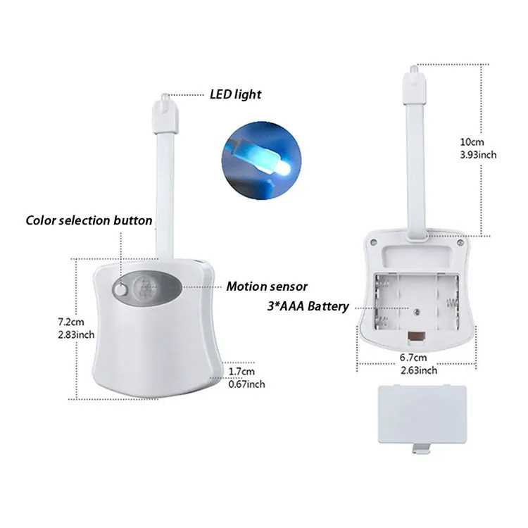 چراغ توالت فرنگی هارمن مدل WC8COLOR