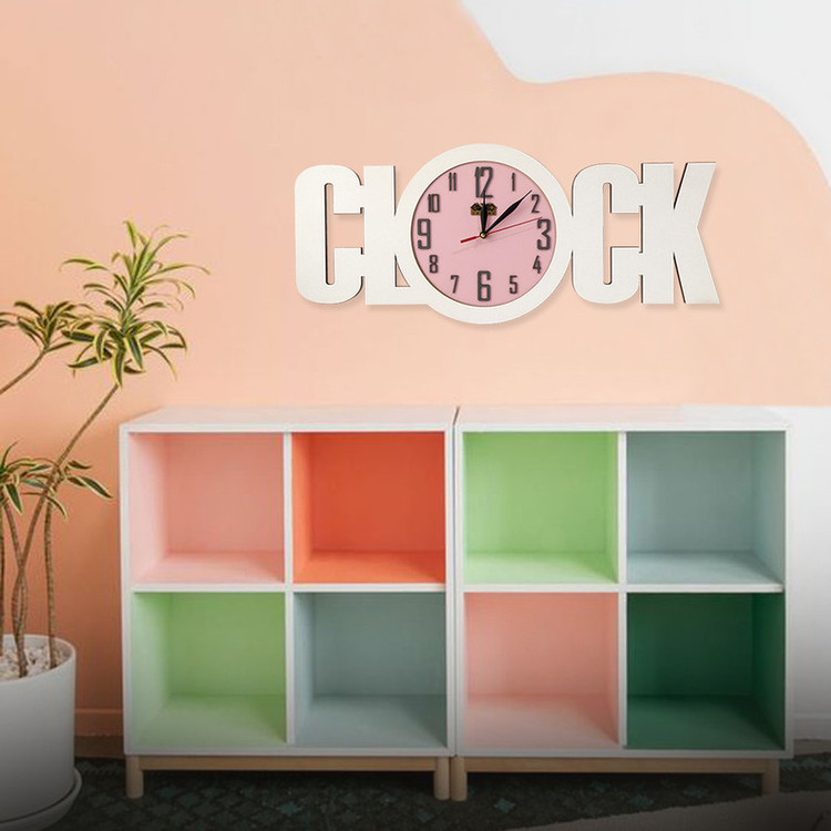 ساعت دیواری طرح CLOCK مدل MC047
