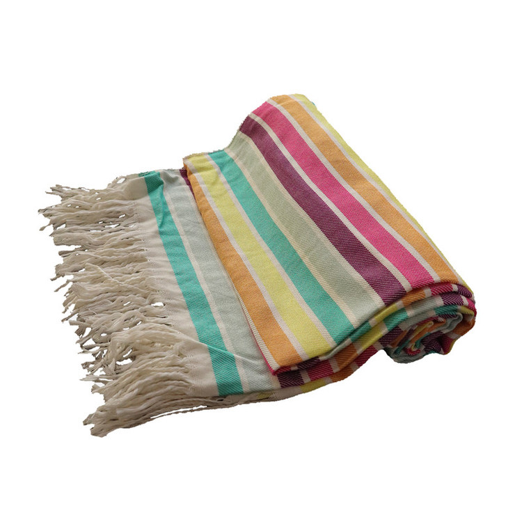 حوله استخری مدل رنگین کمان سایز 103× 180 سانتیمتر