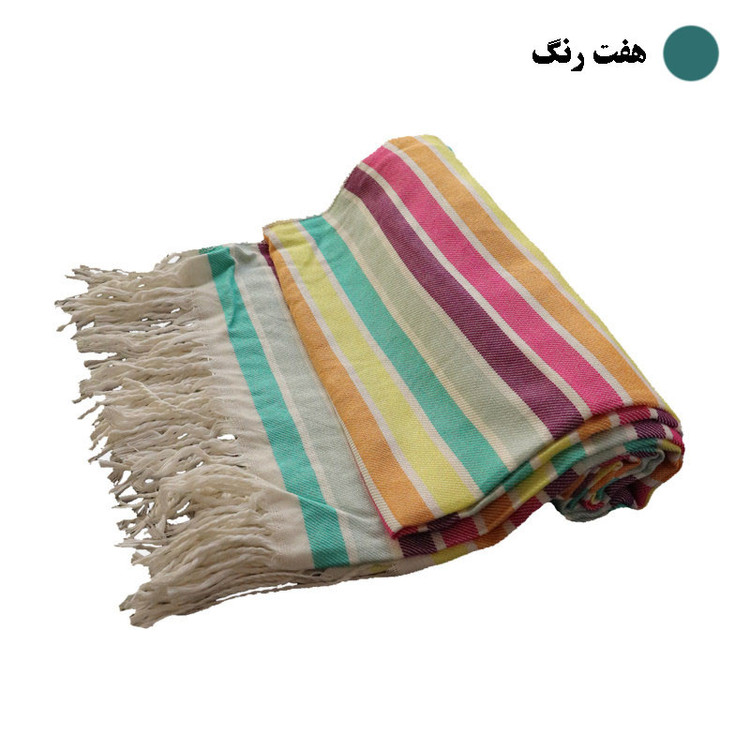 حوله استخری مدل رنگین کمان سایز 103× 180 سانتیمتر