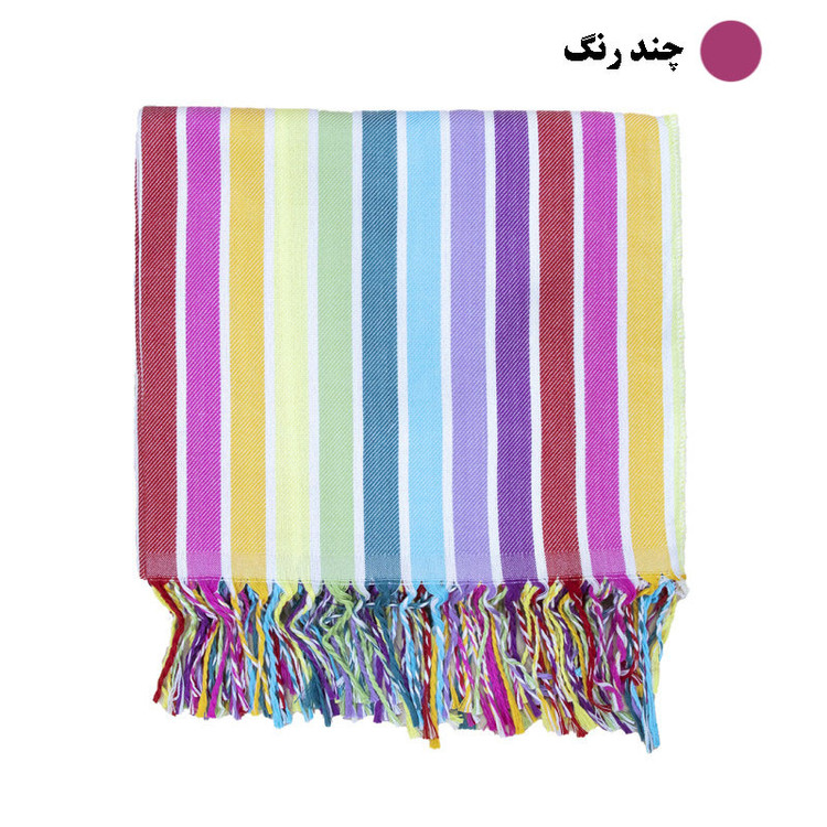 حوله استخری مدل رنگین کمان سایز 103× 180 سانتیمتر