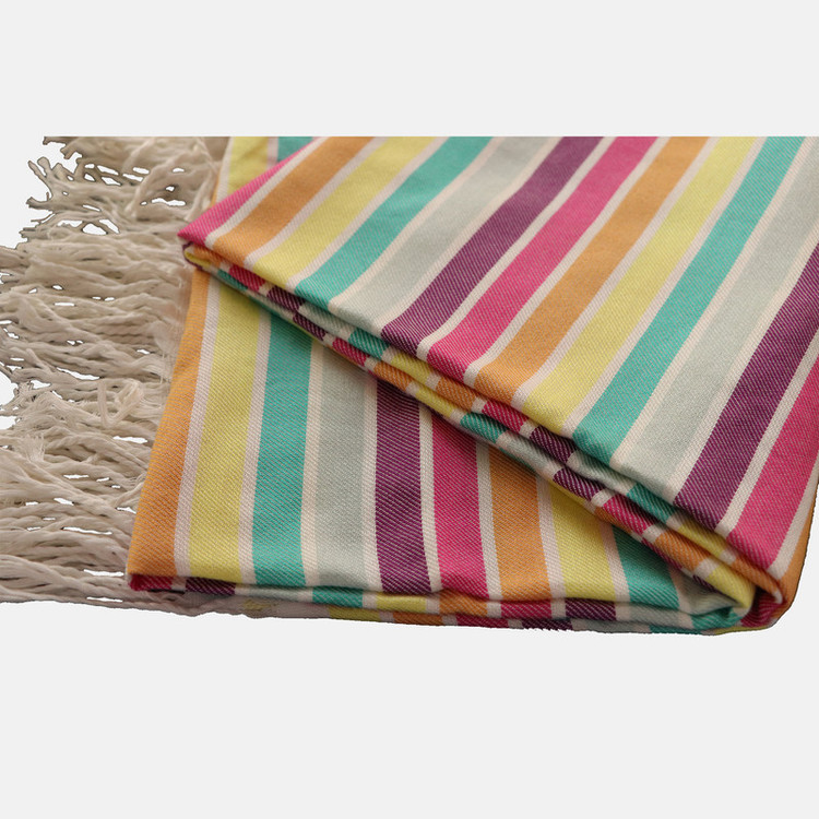 حوله استخری مدل رنگین کمان سایز 103× 180 سانتیمتر