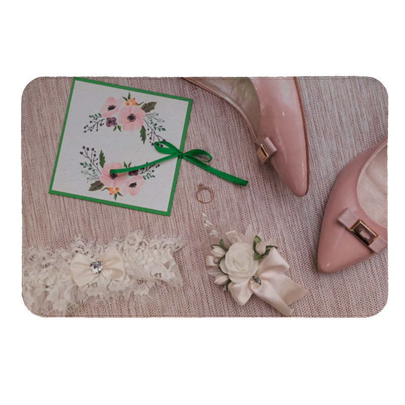 پادری طرح کفش کد 8033 سایز 50 × 70 سانتی متر