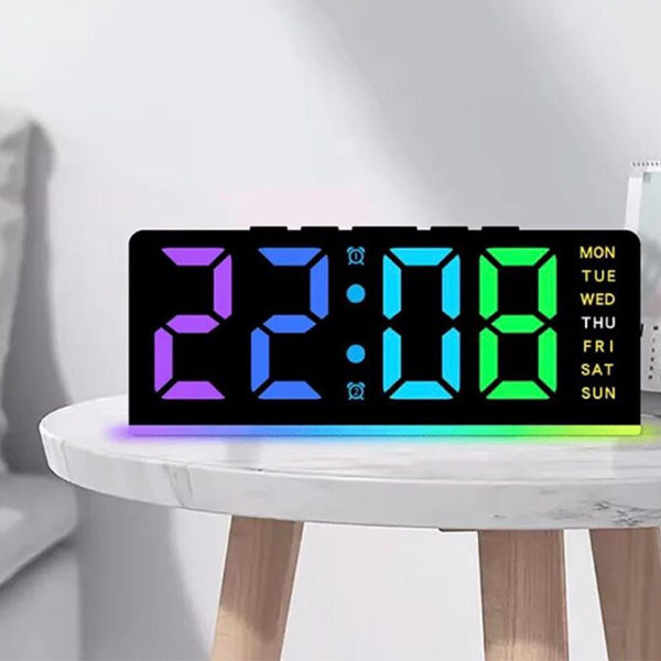 ساعت رومیزی دیجیتال مدل 0739 RGB