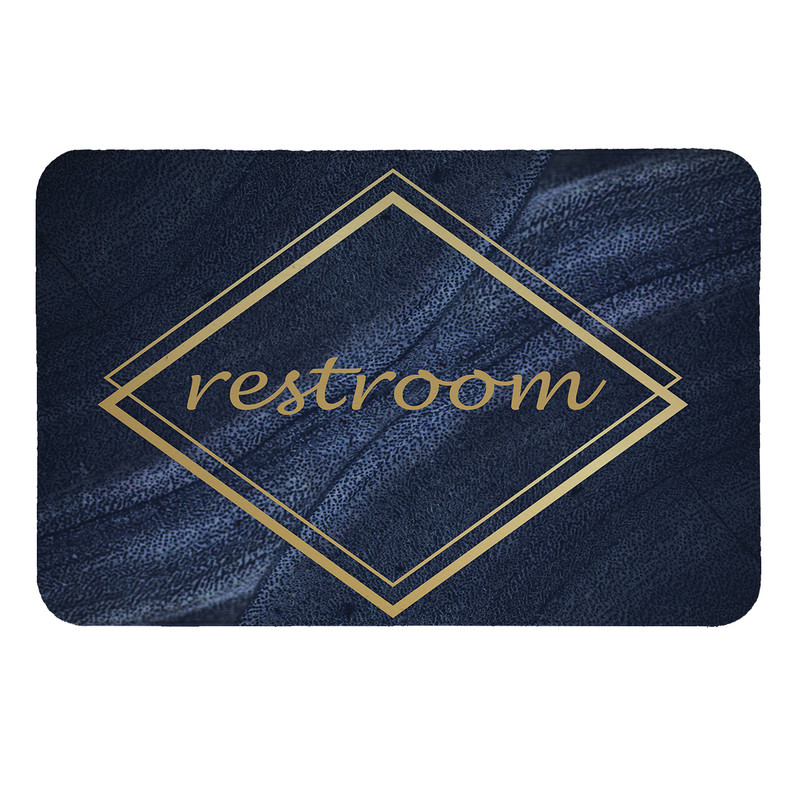 پادری  طرح Restroom کد 8765 سایز 50 × 70 سانتی متر