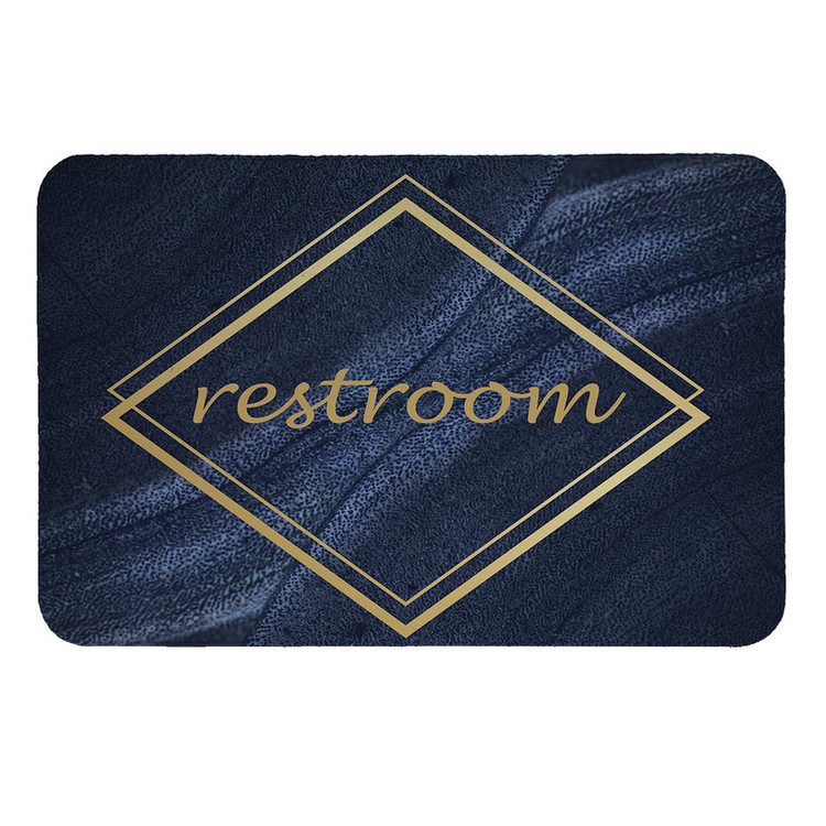 پادری طرح Restroom کد 8765 سایز 50 × 70 سانتی متر