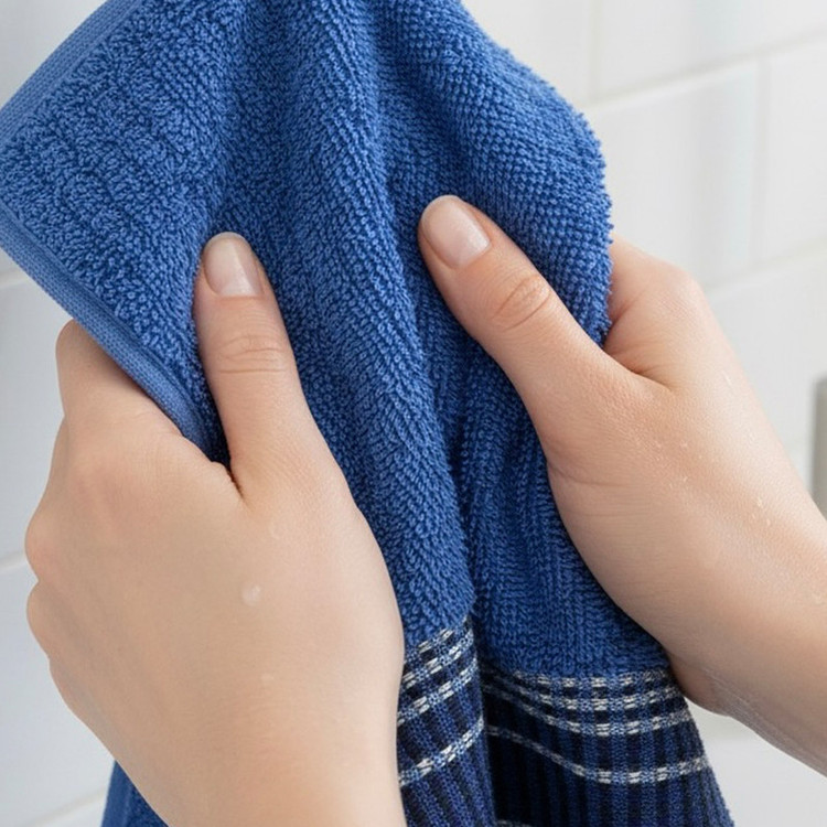 حوله دست و صورت مدل اورهان سایز 80x40 سانتی متر