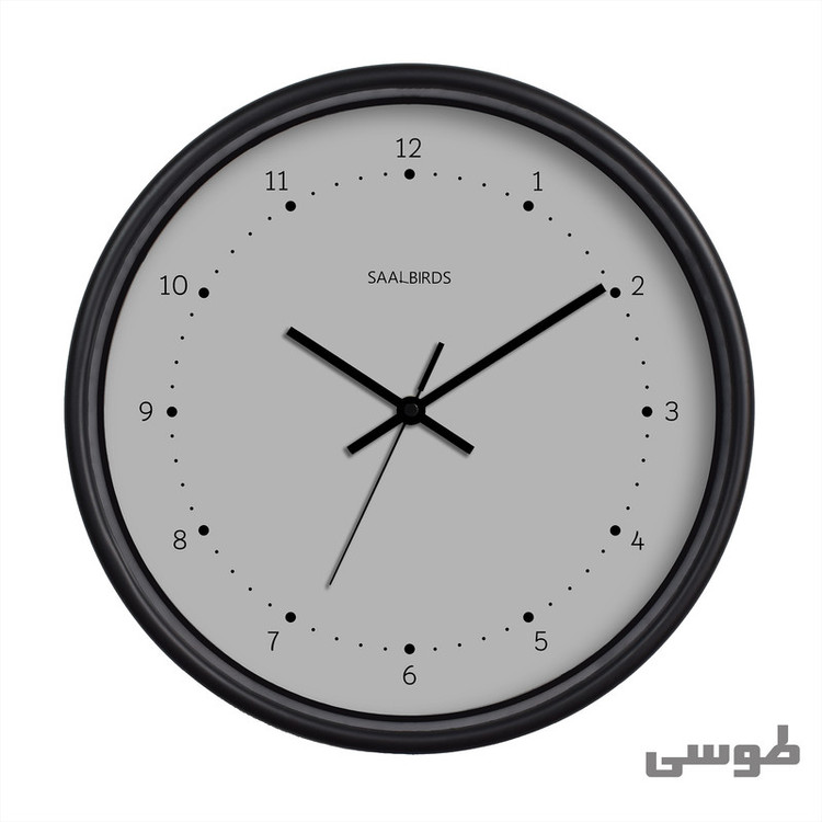 ساعت دیواری سال بردز طرح مینیمال CW-179