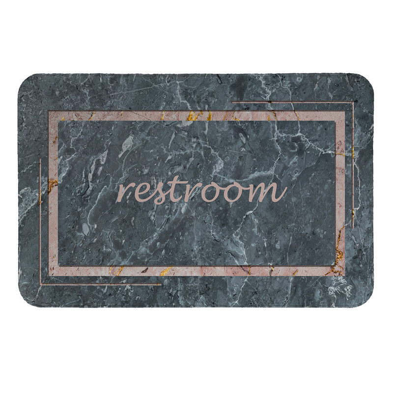 پادری  طرح Restroom کد 8750 سایز 50 × 70 سانتی متر