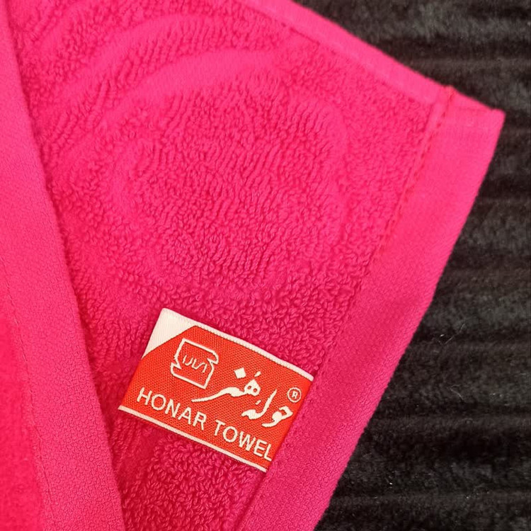 حوله دست و صورت هنر مدل هارمونی سایز 97x45 سانتیمتر