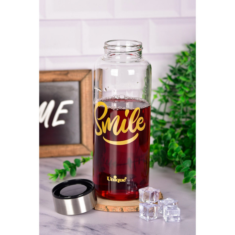 بطری یونیک طرح smile کد 3052