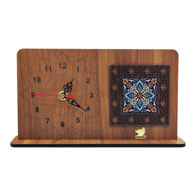 ساعت رومیزی مبین ایده مدل سنتی B-h120