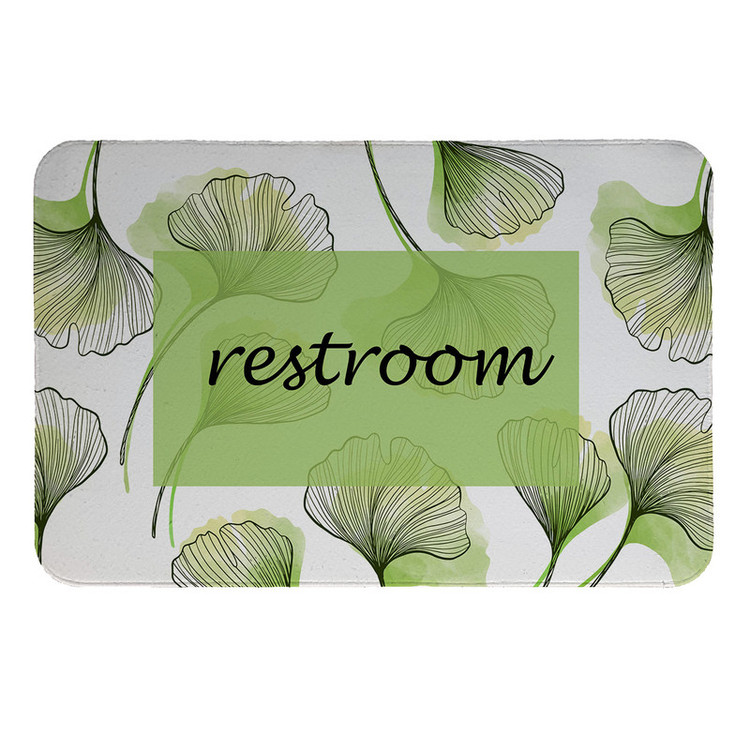 پادری طرح Restroom کد 8731 سایز 50 × 70 سانتی متر