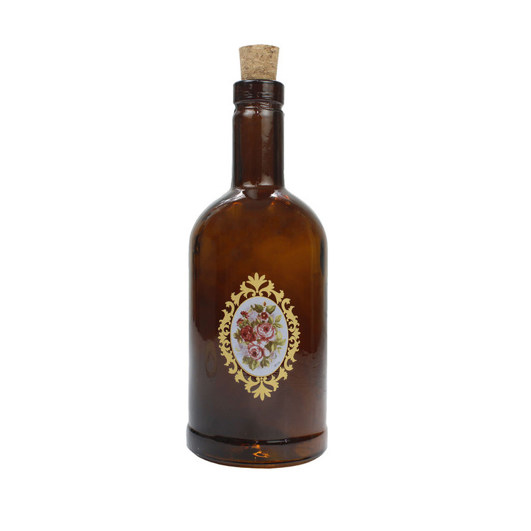 بطری مدل گل رز کد ٢