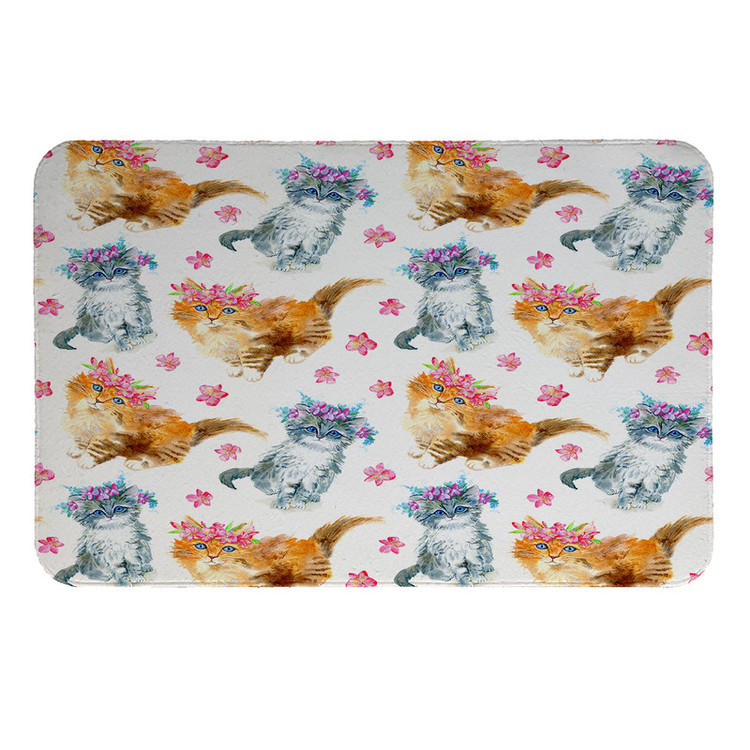 پادری طرح گربه کد 5871 سایز 60× 40سانتی متر