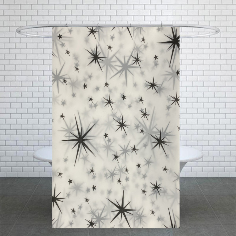 پرده حمام کد PH376 سایز 180x200 سانتی متر