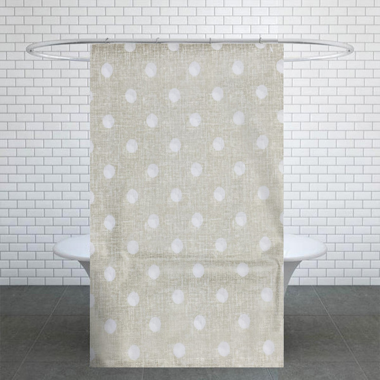 پرده حمام کد PH196 سایز 180x200 سانتی متر