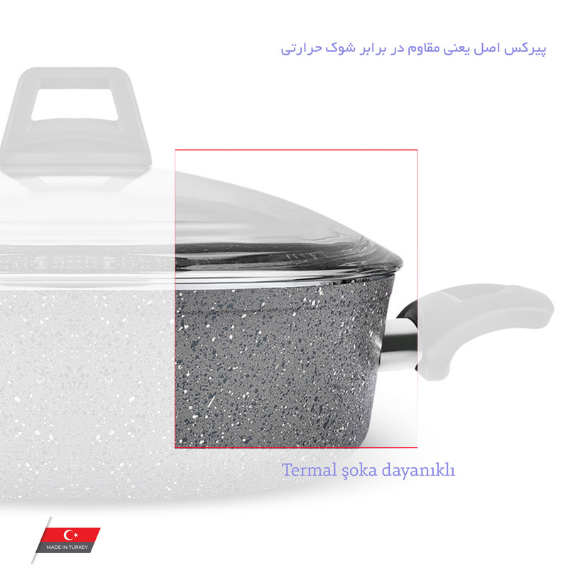 در قابلمه و تابه مدل BOMBELİ سایز 28