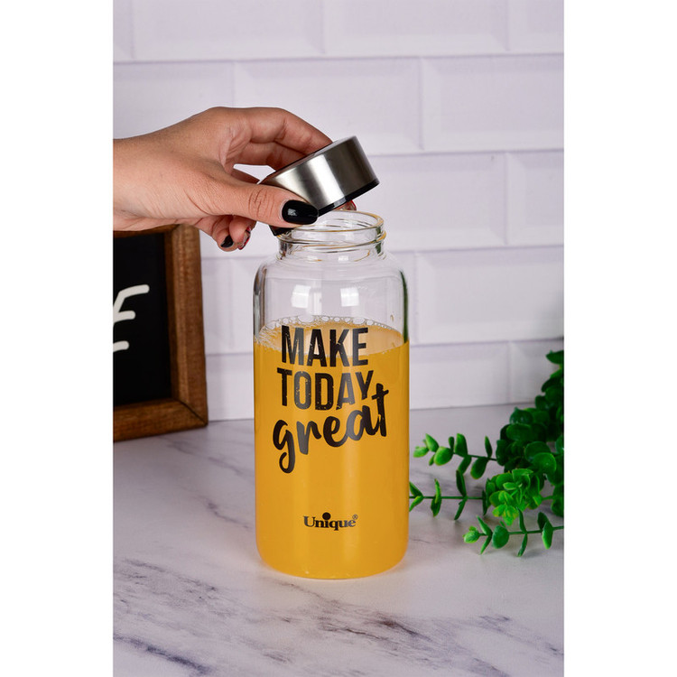 بطری یونیک طرح make today کد 3054