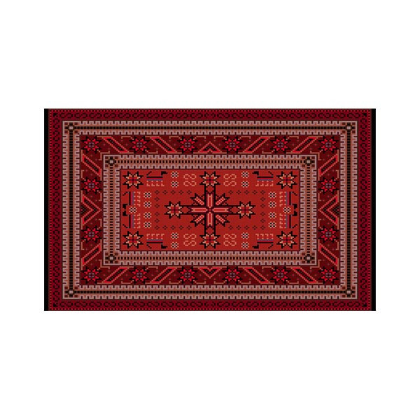 پادری مدل فرشینه سنتی کد M35M001-MR0181 سایز 76x46 سانتی متر