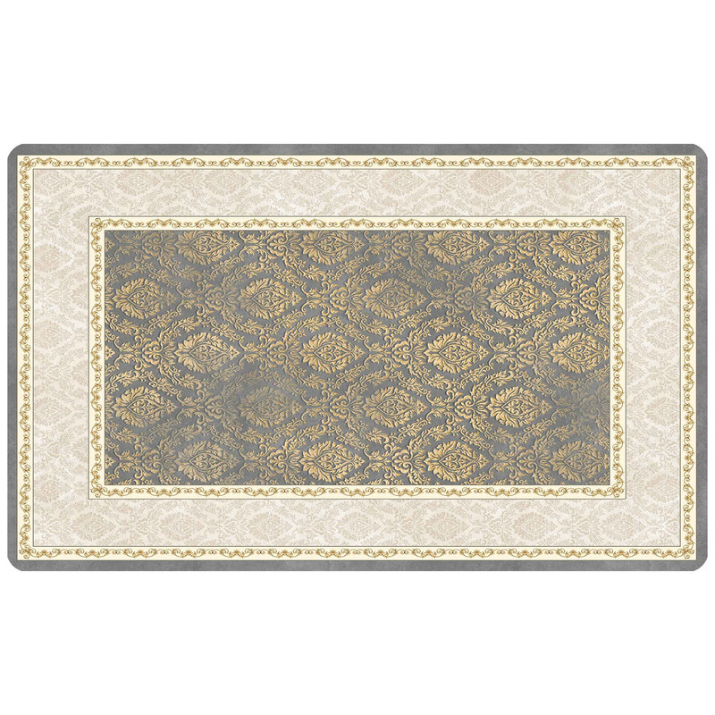 پادری مدل رویه مخمل طرح ترک کد S265 سایز 75x45 سانتی متر
