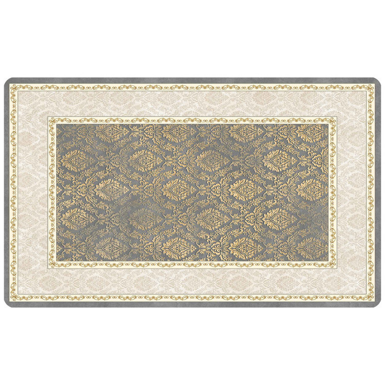 پادری مدل رویه مخمل طرح ترک کد S265 سایز 75x45 سانتی متر