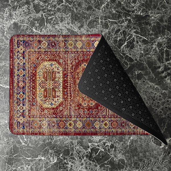 پادری مدل فرشینه سنتی کد M35M001-MR0067 سایز 76x46 سانتی متر