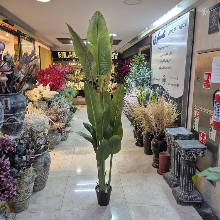 درختچه مصنوعی مدل پرنده بهشتی نخل نیکولای کد ۱۳