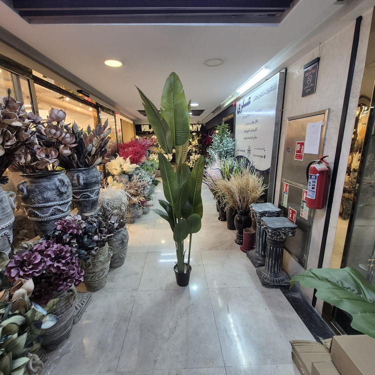 درختچه مصنوعی مدل پرنده بهشتی نخل نیکولای کد ۱۳